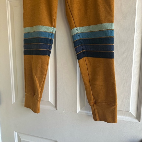 Aviator Nation 5 stripe Sweatpants Unisex Size Medium Rare Casual Athletic Pants - Picture 4 of 5